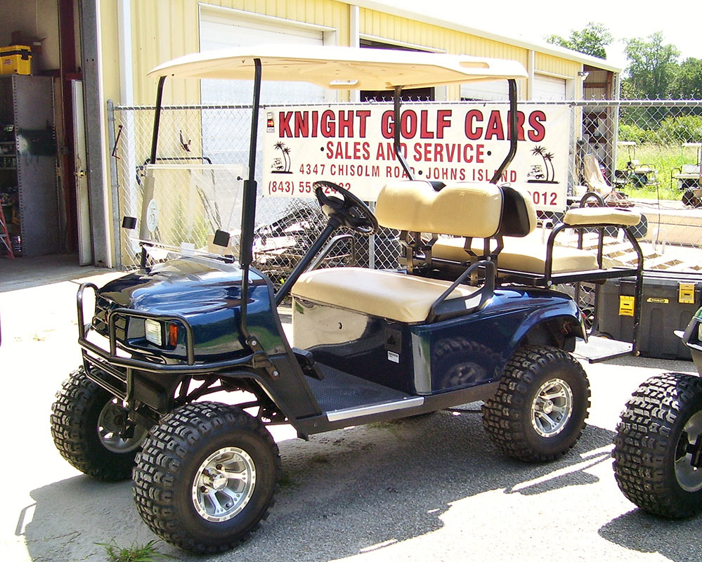 Navy Golf Cart